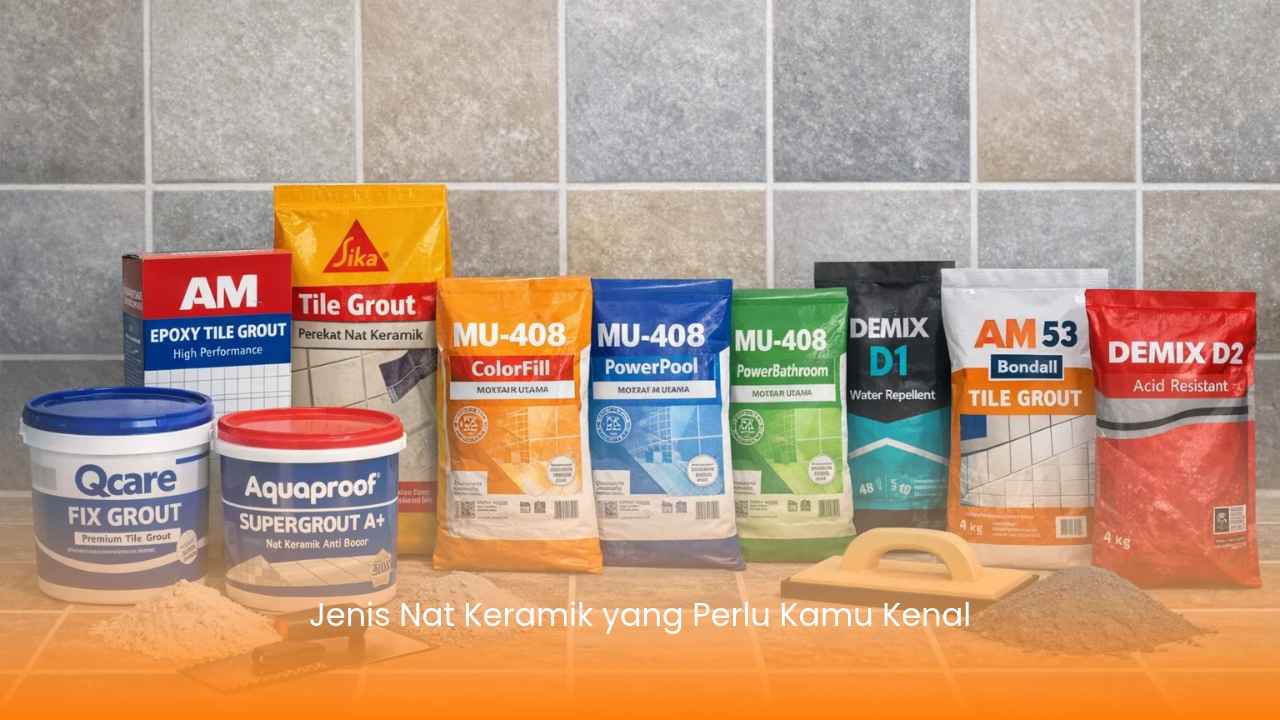 Jenis Nat Keramik yang Perlu Kamu Kenal